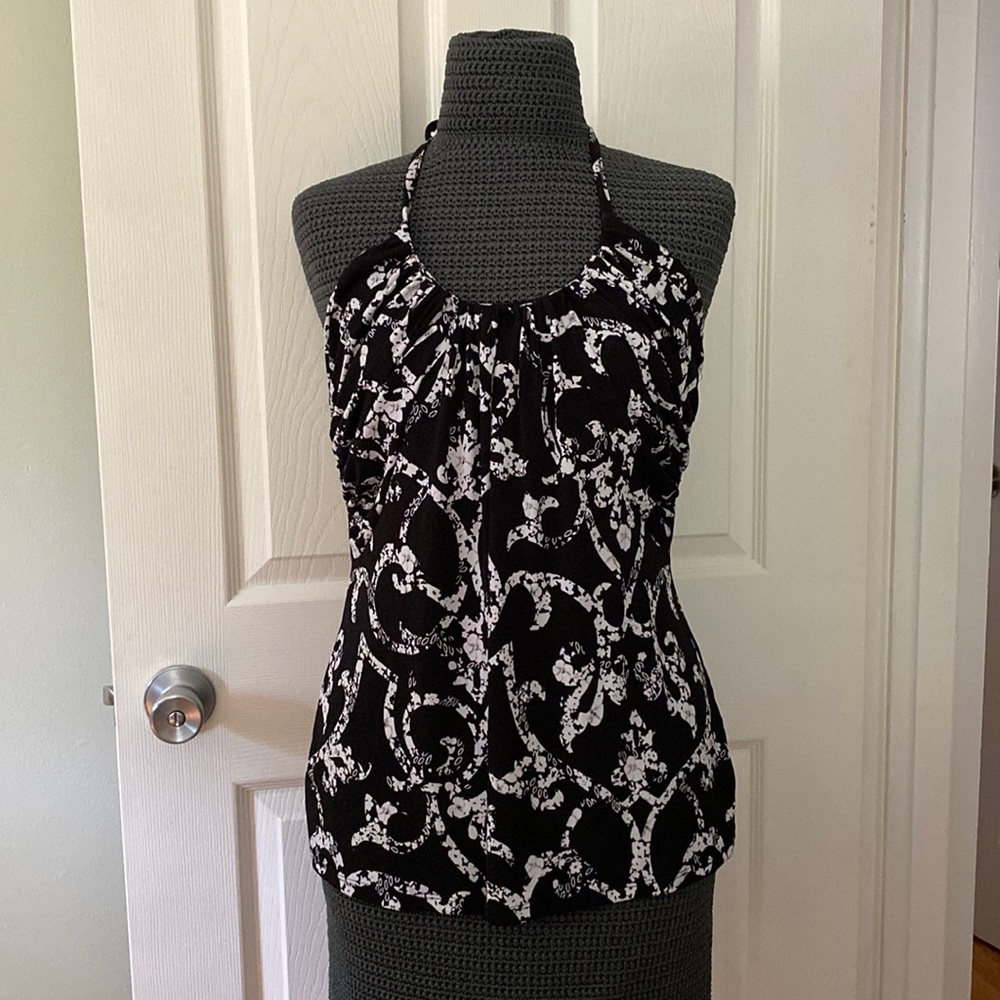 WHBM Halter Top, Tie Back, Size M